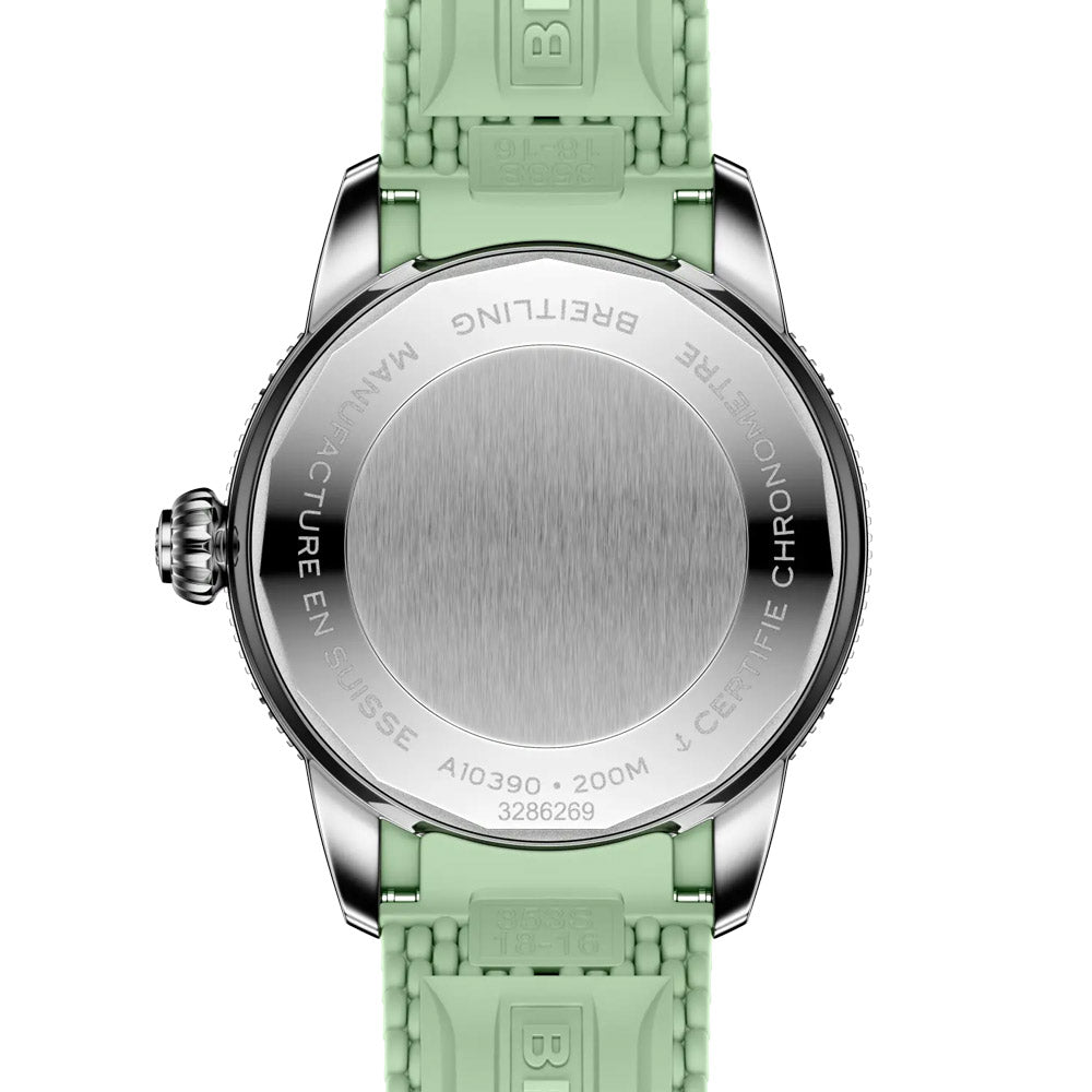 Breitling Superocean Heritage 36mm Green Dial Automatic Watch A10390361L1S1