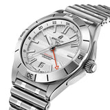 Breitling Chronomat GMT Six Nations England Limited Edition 40mm Silver Dial Automatic Gents Watch A323985B1A1A1