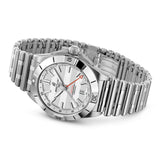 Breitling Chronomat GMT Six Nations England Limited Edition 40mm Silver Dial Automatic Gents Watch A323985B1A1A1
