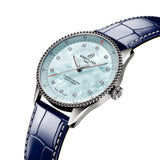 Breitling Navitimer 32mm Blue MOP Diamond Dot Dial Quartz Ladies Watch A77320171C1P1