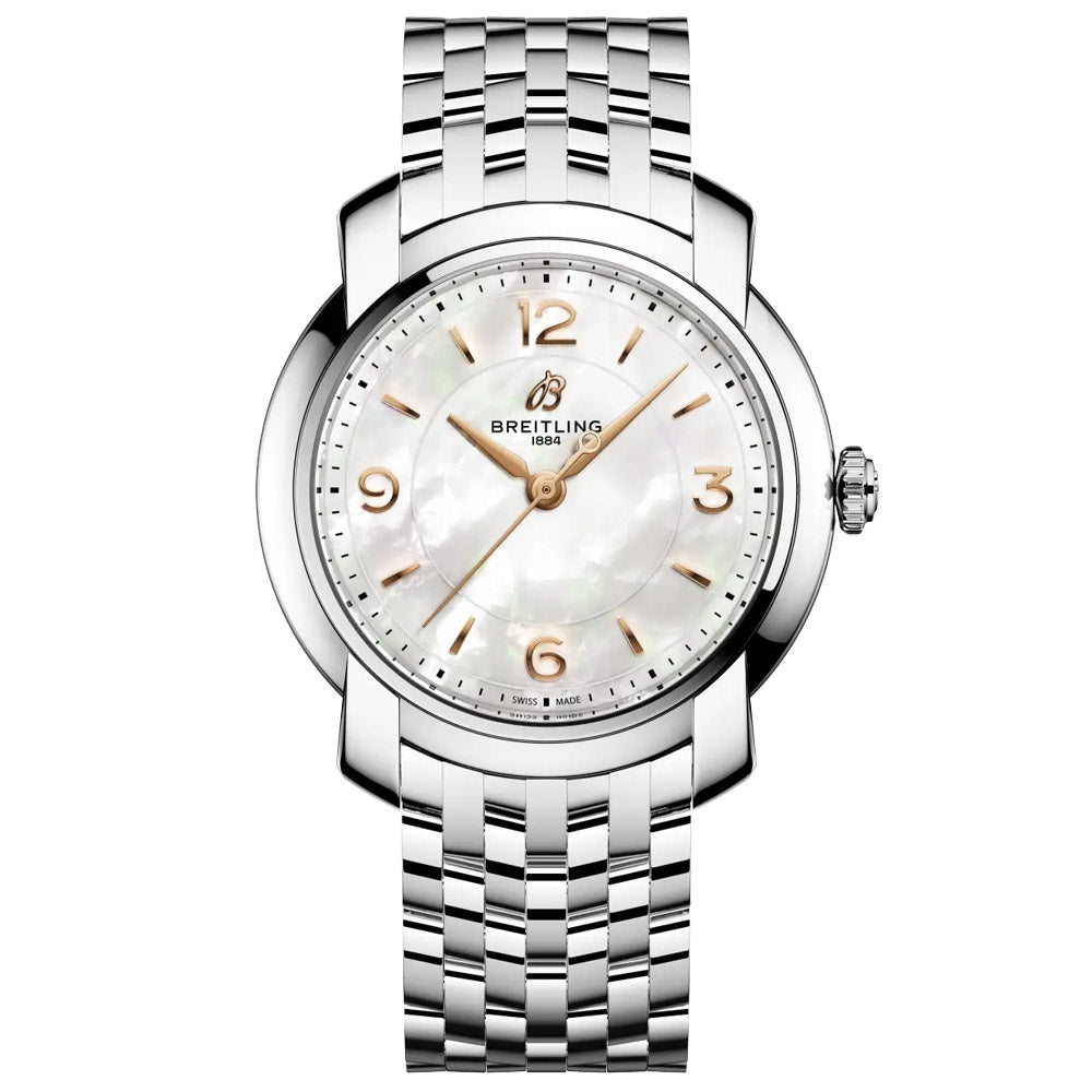 Breitling Lady Premier 32mm MOP Dial Ladies Quartz Watch A77330121A2A1