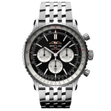 Breitling Navitimer B01 Chronograph 46mm Black Dial Automatic Gents Watch AB0137211B1A1