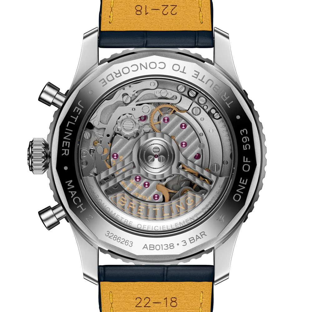 Breitling Navitimer B01 Chronograph 43mm Limited Edition Tribute to Concorde Automatic Gents Watch AB01389C1C1P1