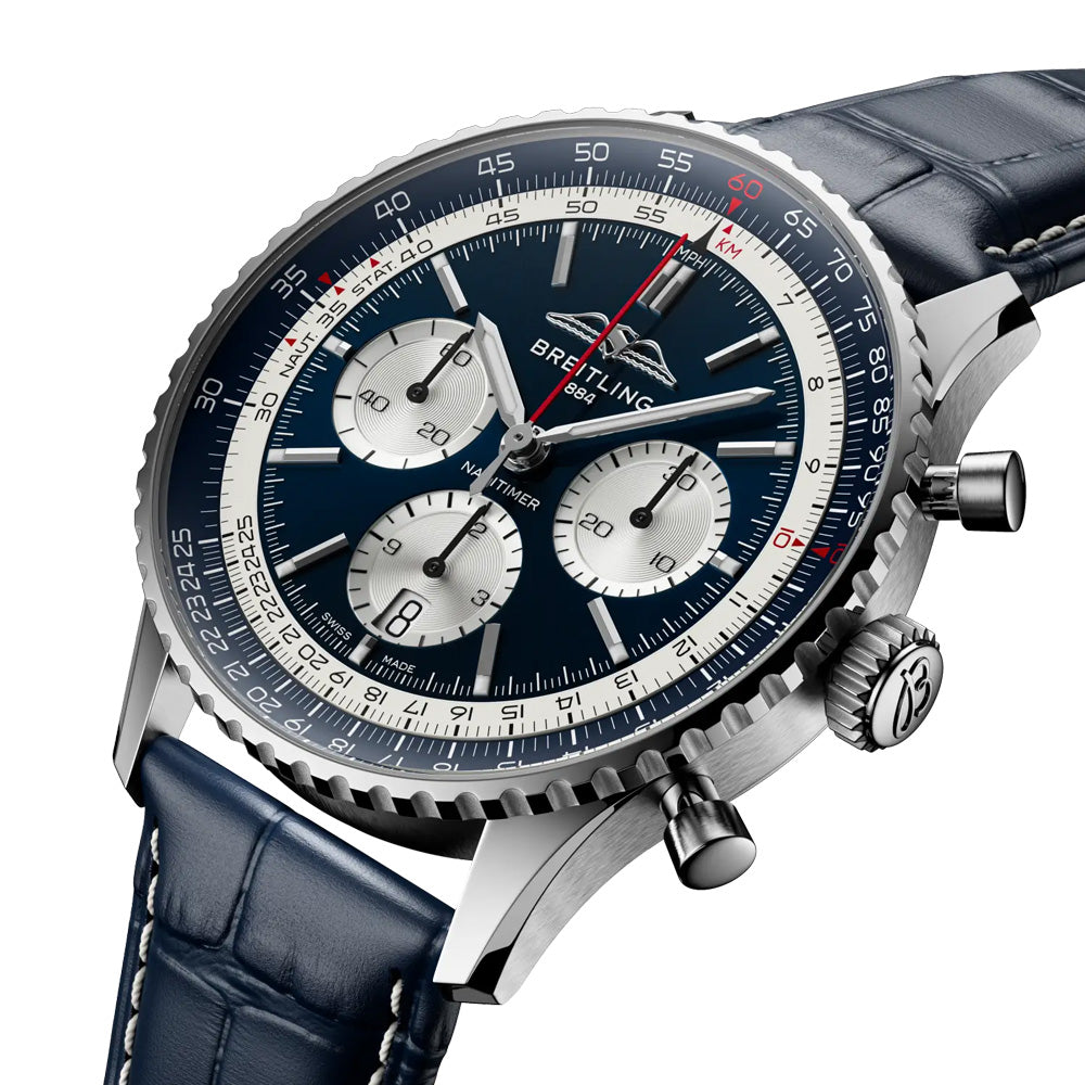 Breitling Navitimer B01 Chronograph 43mm Limited Edition Tribute to Concorde Automatic Gents Watch AB01389C1C1P1