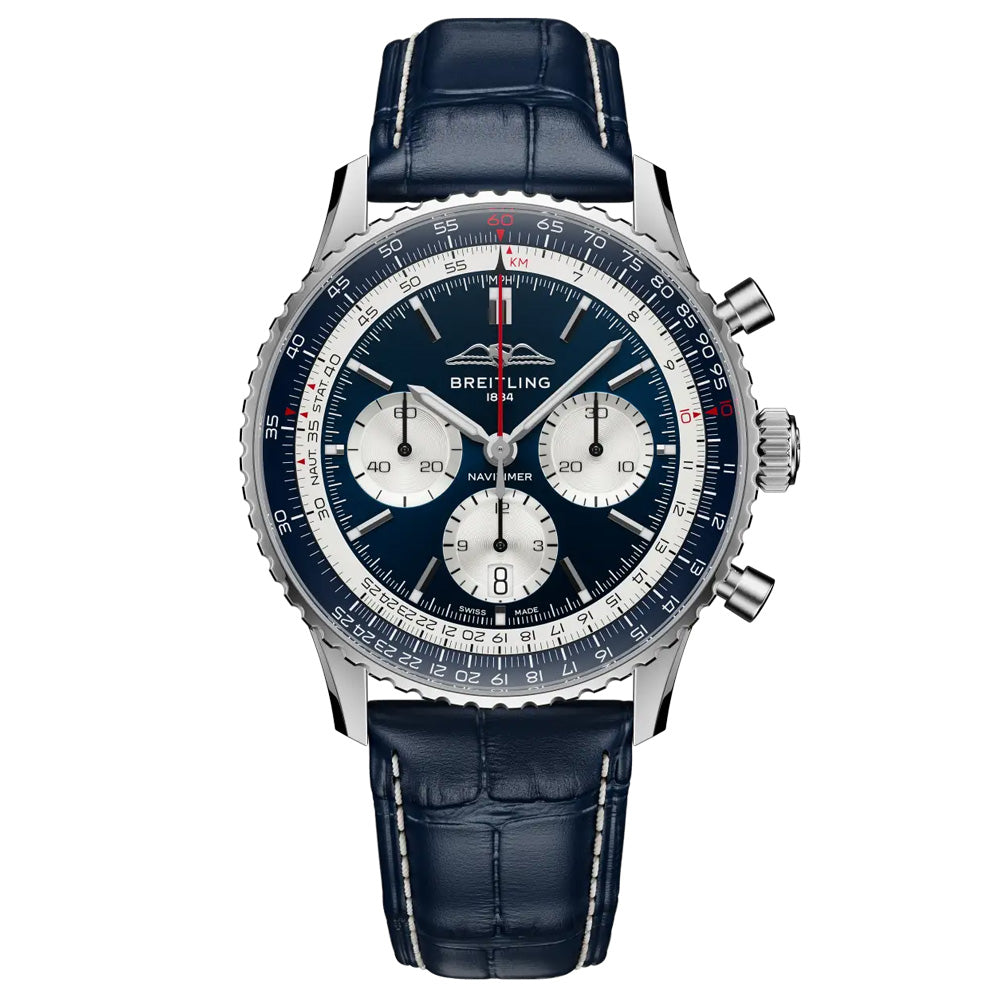 Breitling Navitimer B01 Chronograph 43mm Limited Edition Tribute to Concorde Automatic Gents Watch AB01389C1C1P1