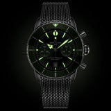 Breitling Superocean Heritage B01 Chronograph 42mm Green Dial Automatic Gents Watch AB0156361L1A1