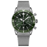 Breitling Superocean Heritage B01 Chronograph 42mm Green Dial Automatic Gents Watch AB0156361L1A1