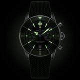 Breitling Superocean Heritage B01 Chronograph 42mm Green Dial Automatic Gents Watch AB0156361L1S1
