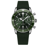 Breitling Superocean Heritage B01 Chronograph 42mm Green Dial Automatic Gents Watch AB0156361L1S1