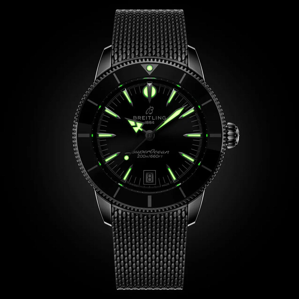 Breitling Superocean Heritage B31 40mm Black Dial Automatic Gents Watch AB3110241B1A1