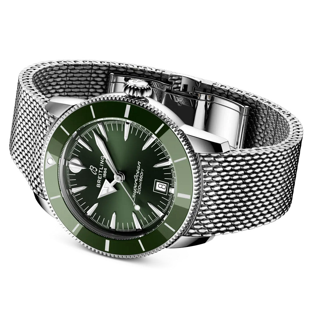Breitling Superocean Heritage B31 42mm Green Dial Automatic Gents Watch AB3111361L1A1