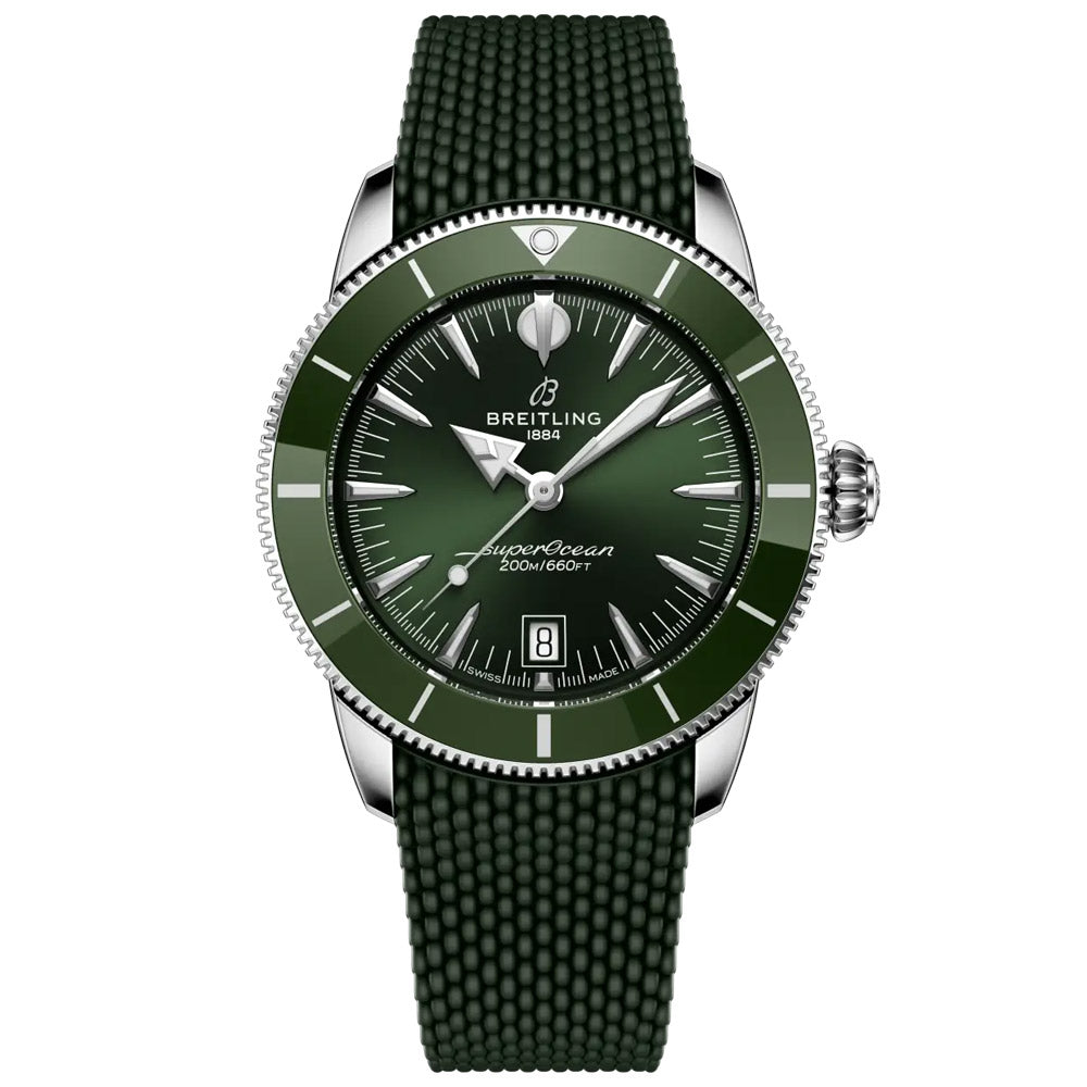 Breitling Superocean Heritage B31 42mm Green Dial Automatic Gents Watch AB3111361L1S1