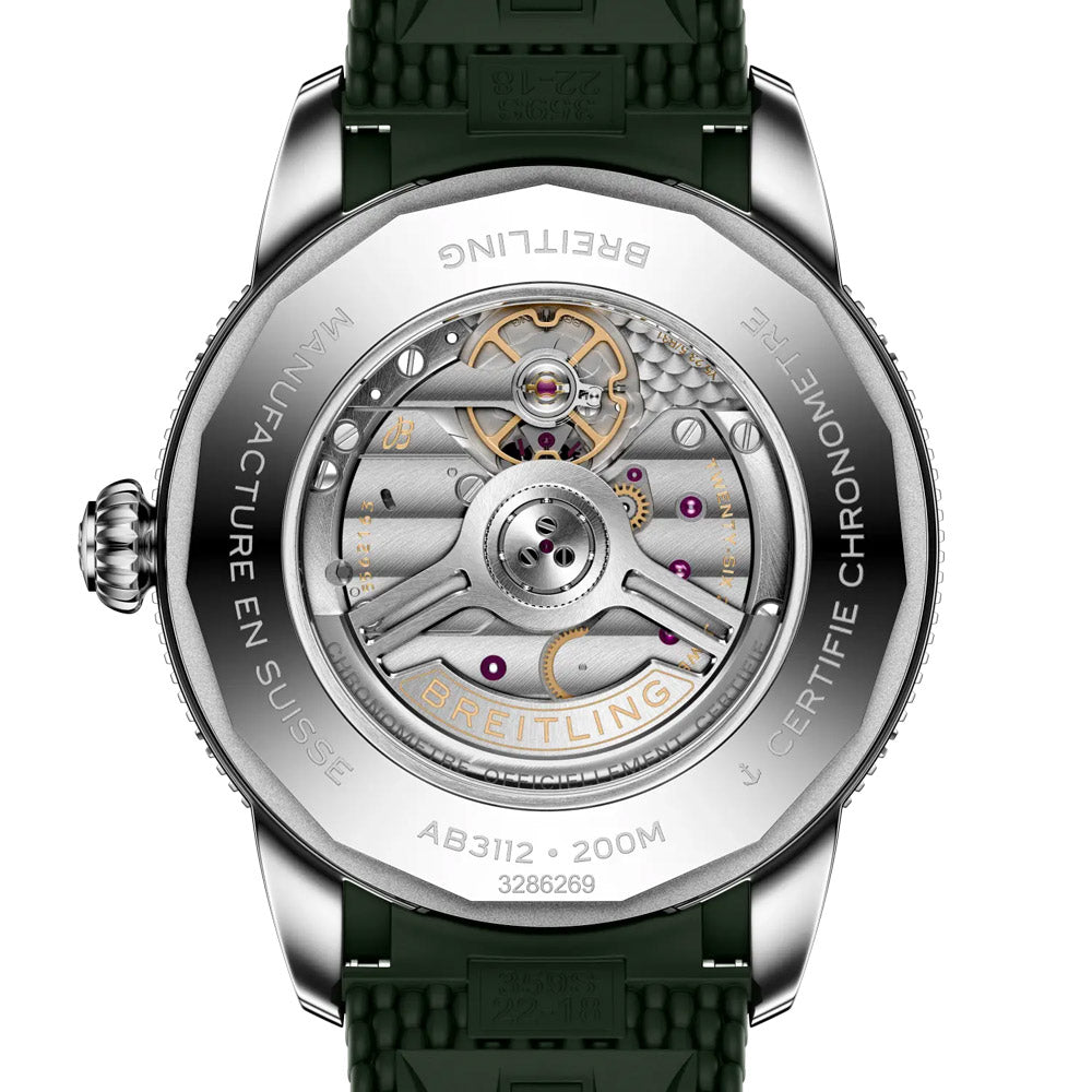 Breitling Superocean Heritage B31 44mm Green Dial Automatic Gents Watch AB3112361L1S1