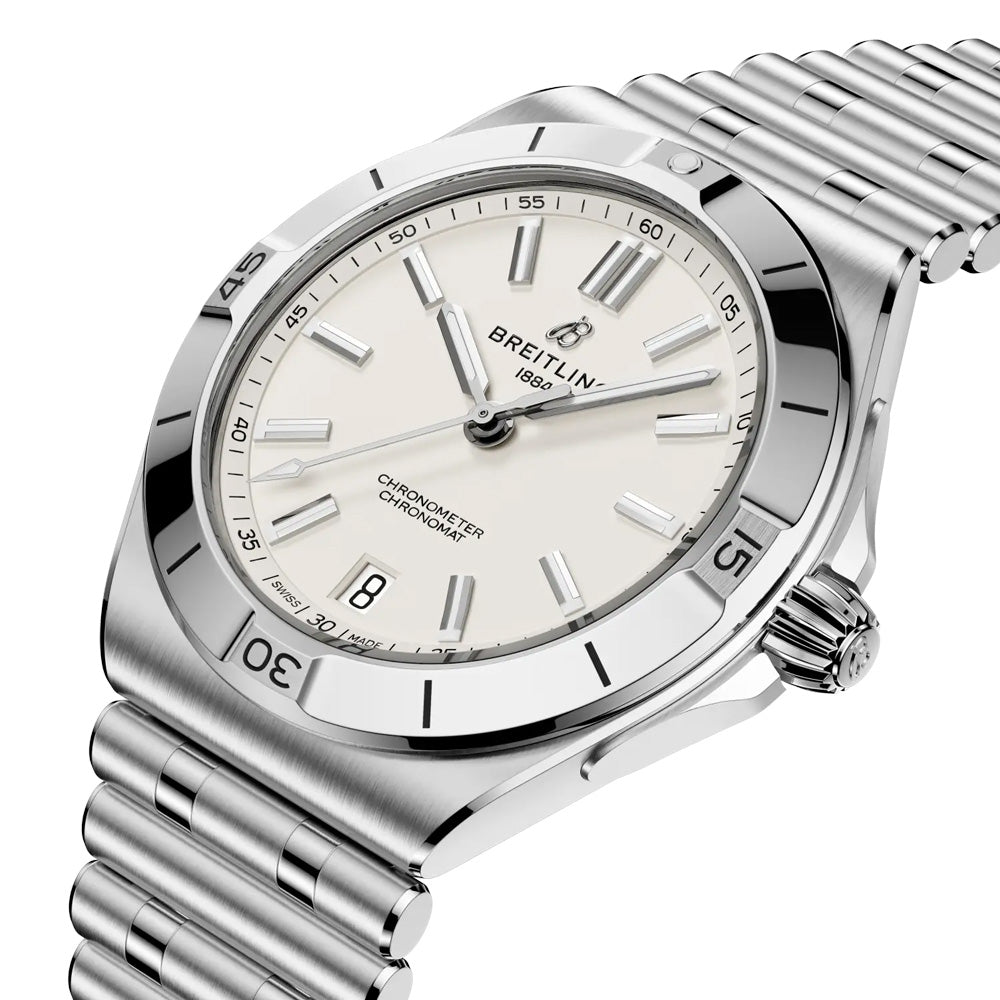 Breitling Chronomat B31 40mm White Dial Automatic Gents Watch AB3114101A1A1
