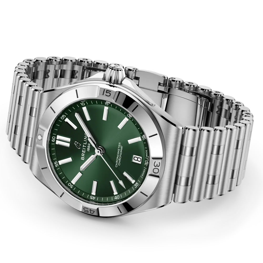 Breitling Chronomat B31 40mm Green Dial Automatic Gents Watch AB3114101L1A1