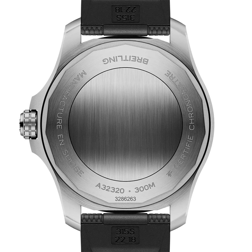 Breitling Avenger 44mm GMT UK Edition Anthracite Dial Automatic Gents Watch A323203B1B1S1