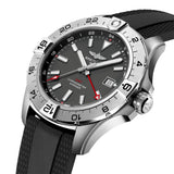 Breitling Avenger 44mm GMT UK Edition Anthracite Dial Automatic Gents Watch A323203B1B1S1