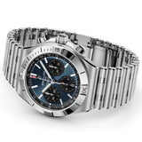 Breitling Chronomat B01 42mm Blue Dial Automatic Chronograph Gents Watch AB0158101C1A1