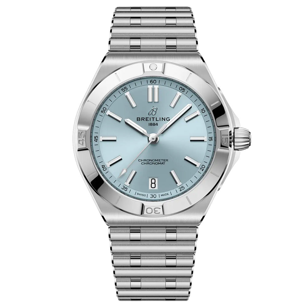 Breitling Chronomat B31 40mm Sky Blue Dial Automatic Gents Watch PB3114101C1A1