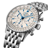 Breitling Navitimer B01 Chronograph 41mm White Dial Automatic Gents Watch AB0139A71G1A1