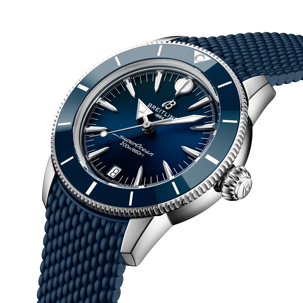 Breitling Superocean Heritage 36mm Blue Dial Automatic Watch A10390161C1S1