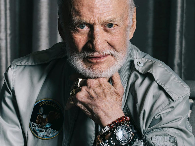 astronaut and pioneer Buzz Aldrin image