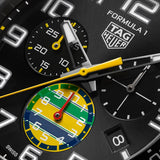 TAG Heuer Formula 1 Chronograph X Senna Special Edition 43mm Quartz Gents Watch CAZ101AX.BA0637