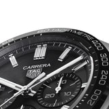 TAG Heuer Carrera 44mm Black Dial Automatic Chronograph Gents Watch CBN2A1B.BA0643