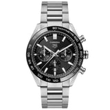 TAG Heuer Carrera 44mm Black Dial Automatic Chronograph Gents Watch CBN2A1B.BA0643