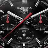 TAG Heuer Carrera 41mm Black Dial Automatic Chronograph Gents Watch CBS2114.BA0053