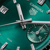 TAG Heuer Carrera Chronograph 39mm Green Dial Automatic Watch CBS2211.BA0048