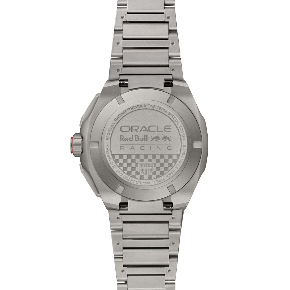 TAG Heuer Formula 1 Chronograph X Oracle Red Bull Racing Special Edition 44mm Titanium Automatic Gents Watch CBZ2080.BF0009