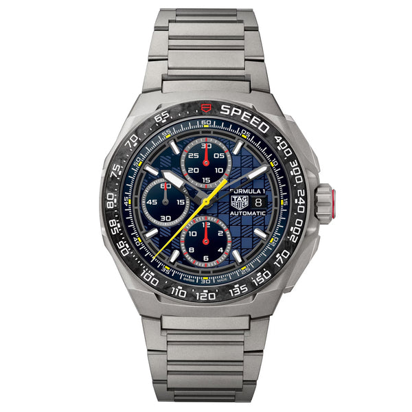 TAG Heuer Formula 1 Chronograph X Oracle Red Bull Racing Special Edition 44mm Titanium Automatic Gents Watch CBZ2080.BF0009