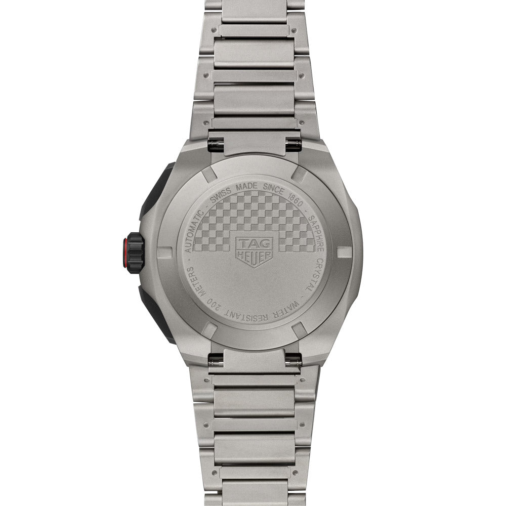 TAG Heuer Formula 1 Chronograph 44mm Black Dial Titanium Automatic Gents Watch CBZ2082.FT8096