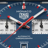 TAG Heuer Monaco 39mm Blue Dial Titanium Automatic Chronograph Watch CDW2181.FC8360
