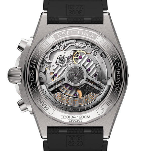 Breitling Chronomat B01 42mm Anthracite Dial Titanium Automatic Chronograph Gents Watch EB0134101M1S1