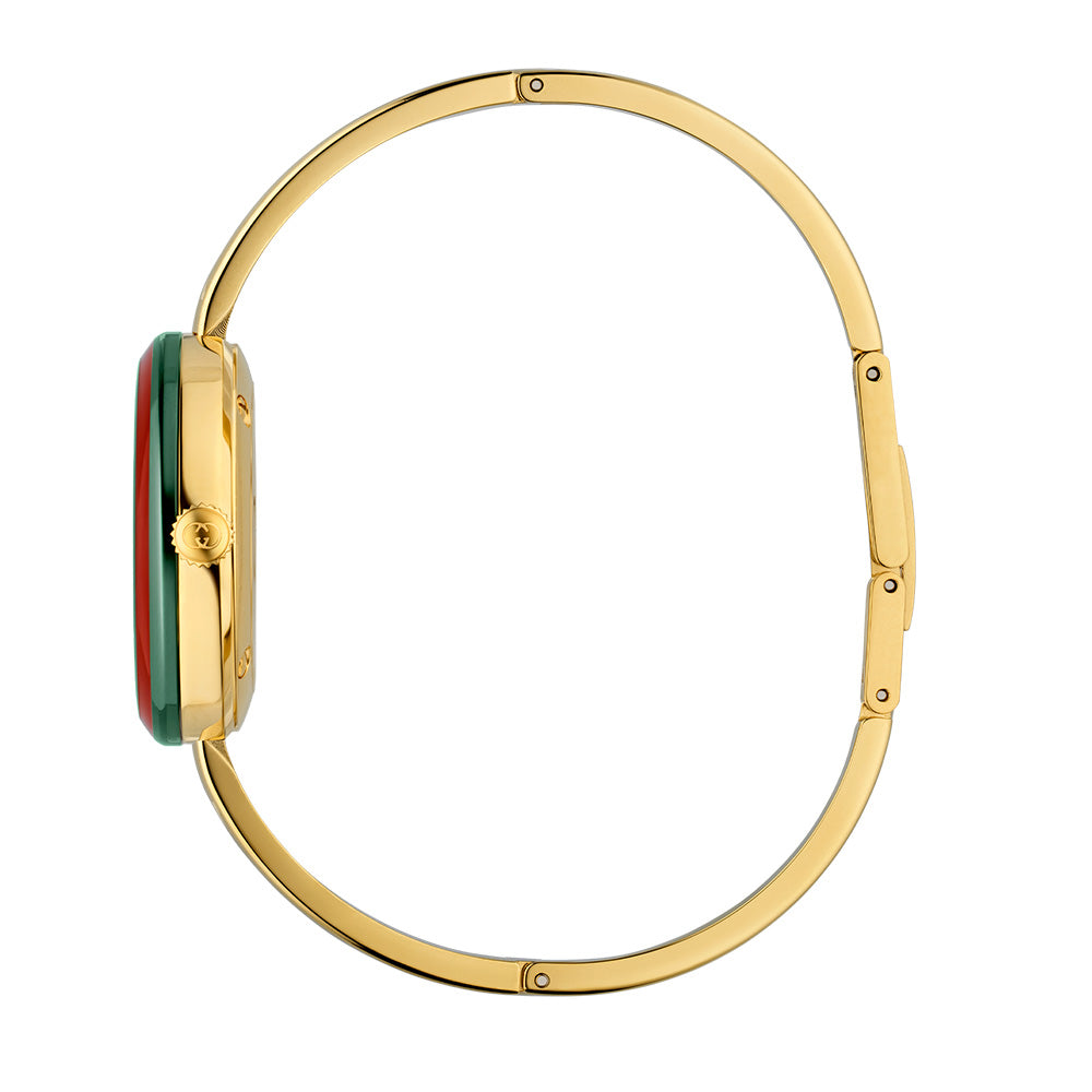 Gucci Play 28mm White Dial Quartz Ladies Watch YA151543