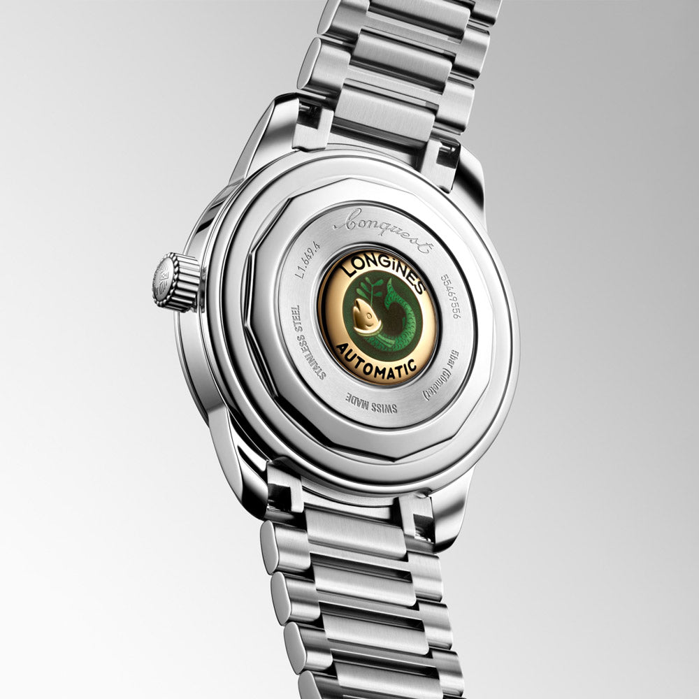 Longines Conquest Heritage 38mm Black Dial Automatic Gents Watch L1.649.4.52.6