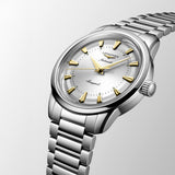 Longines Conquest Heritage 38mm Silver Dial Automatic Watch L1.649.4.72.6
