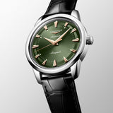 Longines Conquest Heritage 40mm Green Dial Automatic Gents Watch L1.650.4.02.2
