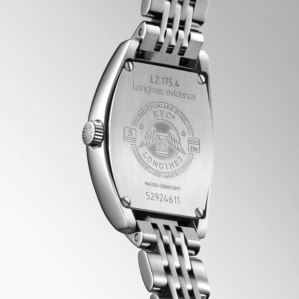 Longines Evidenza Silver Dial Ladies Quartz Watch L2.175.4.71.6