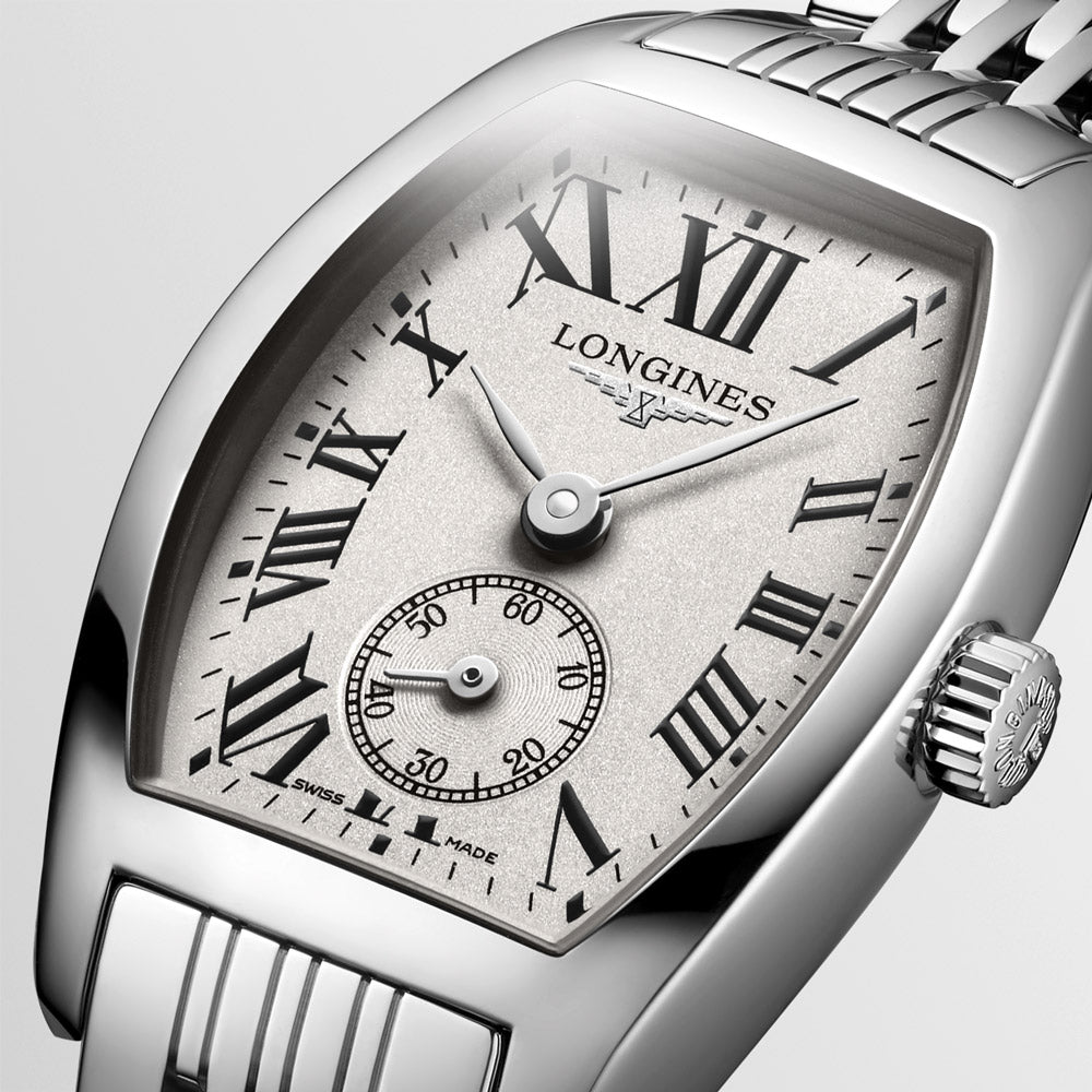 Longines Evidenza Silver Dial Ladies Quartz Watch L2.175.4.71.6