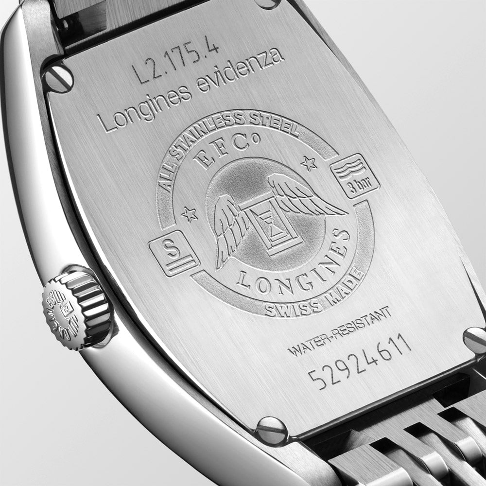 Longines Evidenza Silver Dial Ladies Quartz Watch L2.175.4.71.6