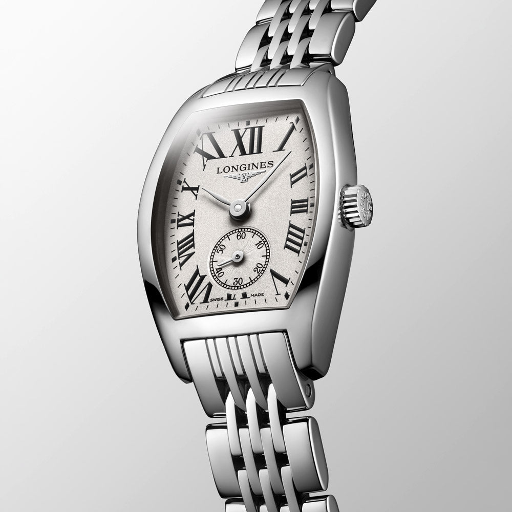 Longines Evidenza Silver Dial Ladies Quartz Watch L2.175.4.71.6