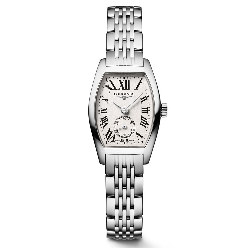 Longines Evidenza Silver Dial Ladies Quartz Watch L2.175.4.71.6