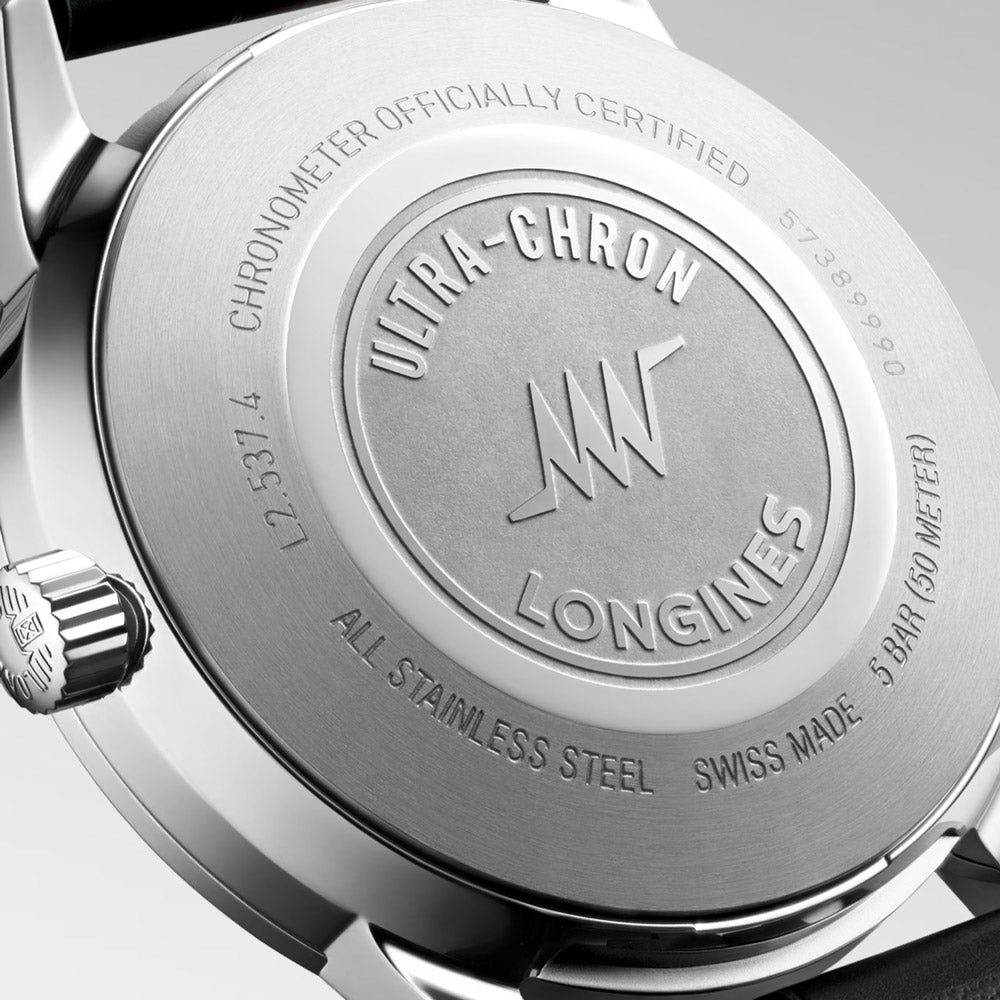Longines Ultra-Chron Classic 37mm Silver Dial Automatic Watch L2.537.4.72.2
