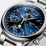 Longines Master Collection 40mm Blue Dial Moonphase Automatic Chronograph Gents Watch L2.673.4.92.6