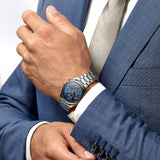 Longines Master Collection 40mm Blue Dial Moonphase Automatic Chronograph Gents Watch L2.673.4.92.6
