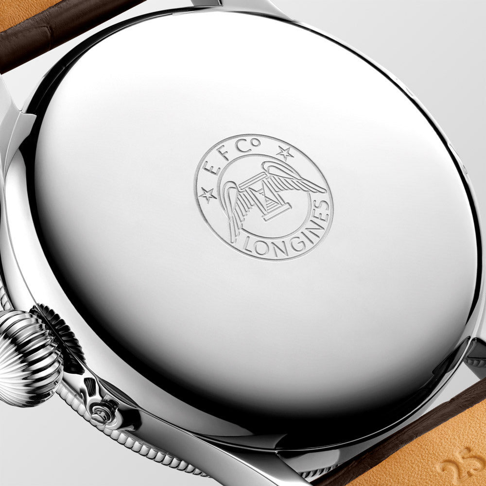 Longines Heritage Avigation The Lindbergh Hour Angle 47.5mm White Dial Automatic Gents Watch L2.678.4.11.0