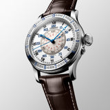 Longines Heritage Avigation The Lindbergh Hour Angle 47.5mm White Dial Automatic Gents Watch L2.678.4.11.0